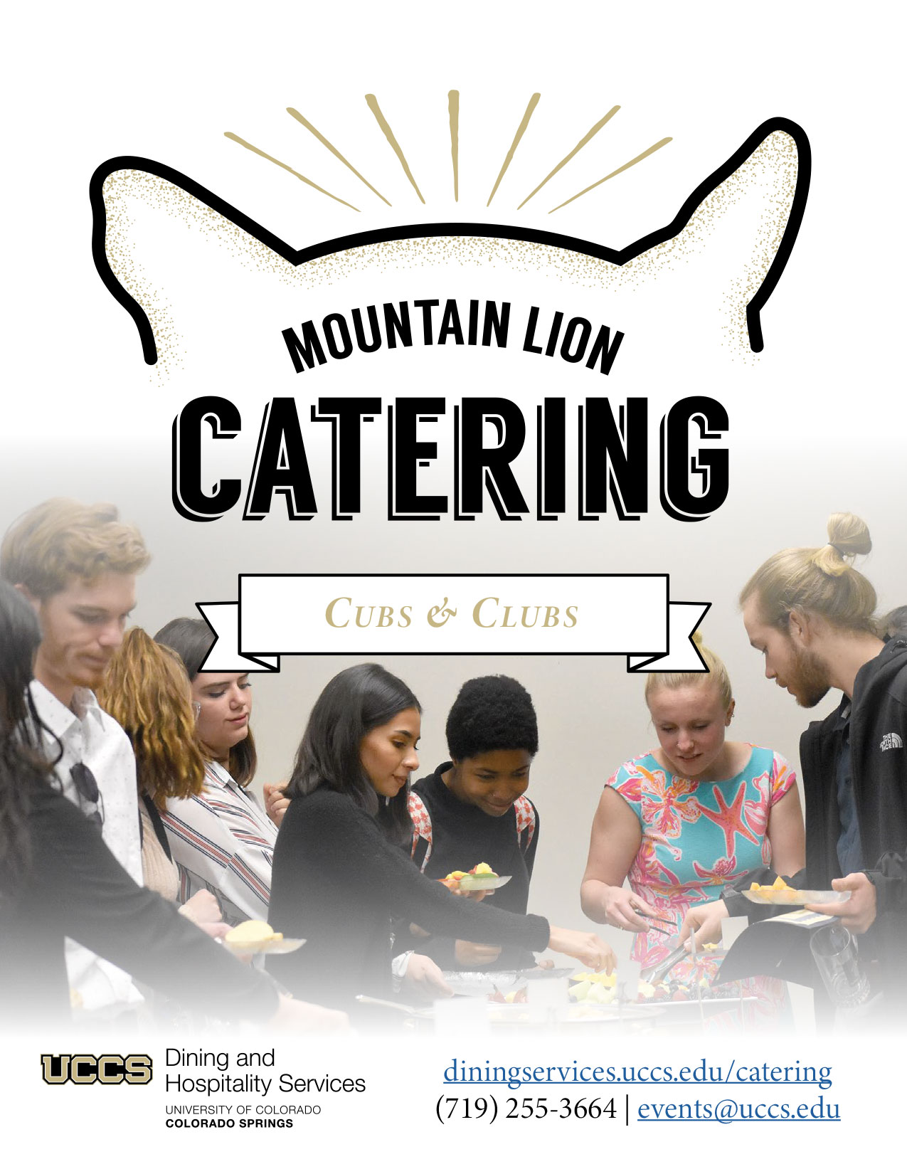Cubs & Clubs Budget Catering Menu Cover